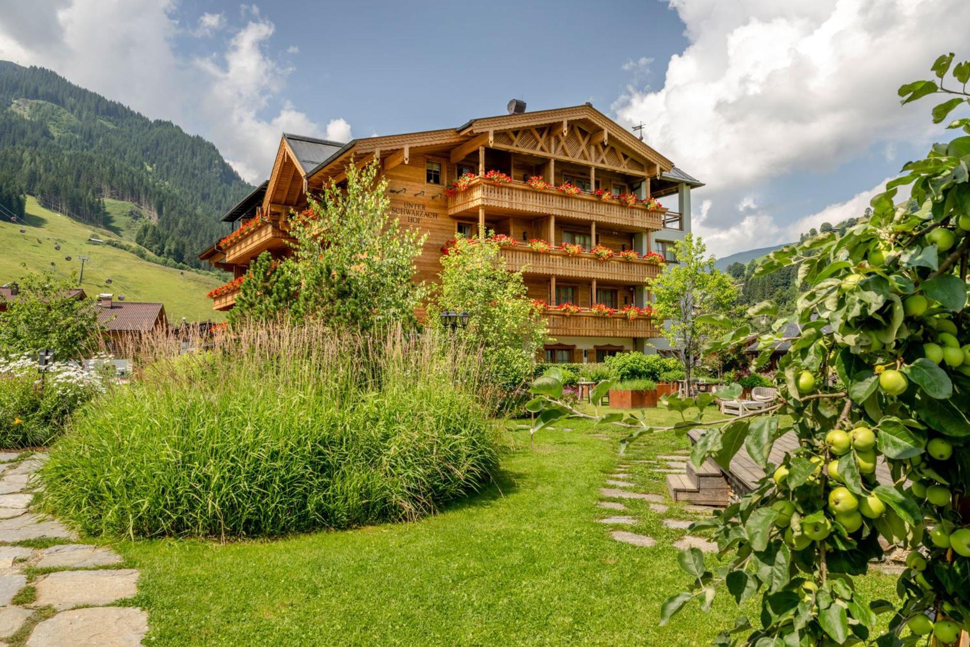 Отель Der Unterschwarzachhof Зальбах-Хинтерглемм Экстерьер фото